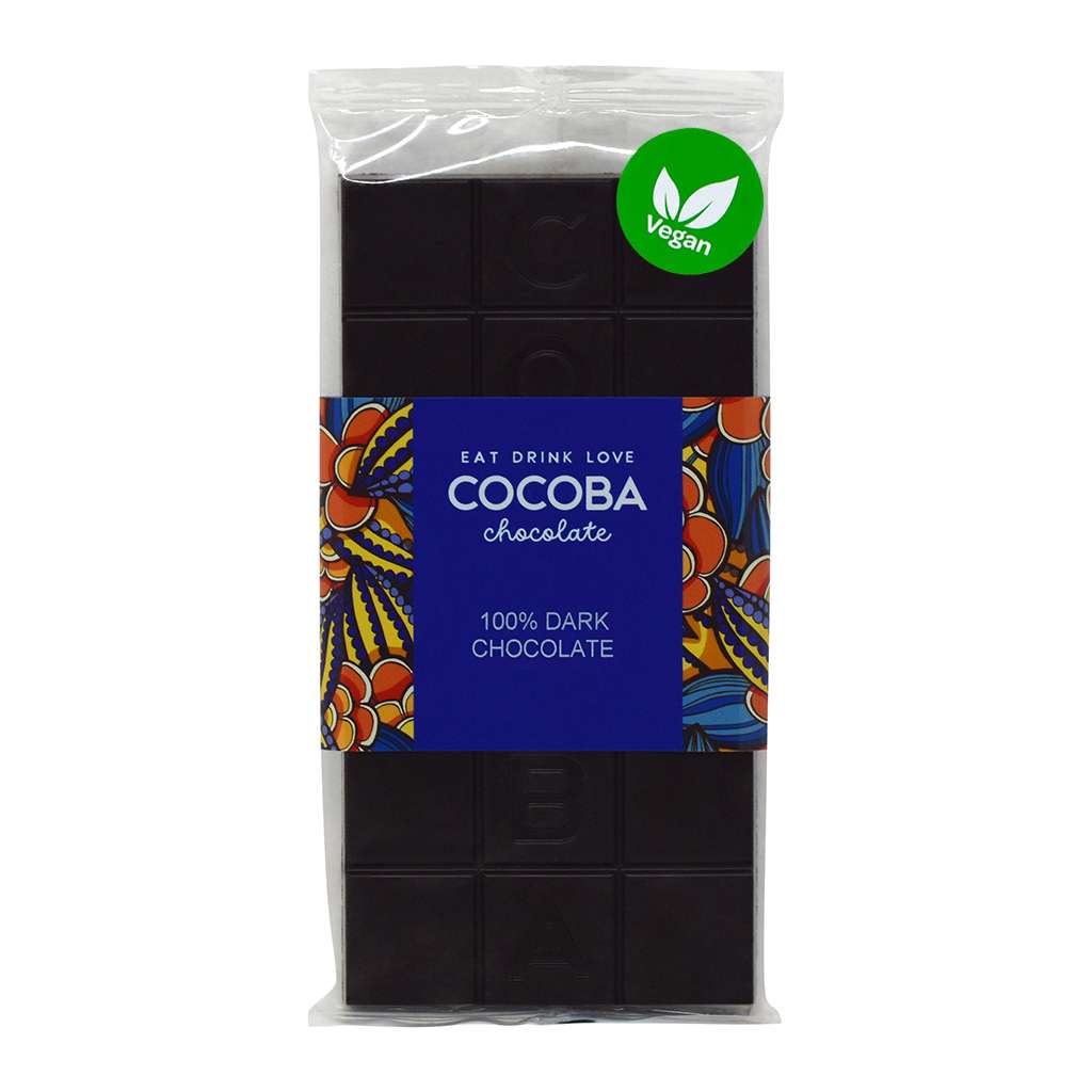 100% Dark Chocolate Bar