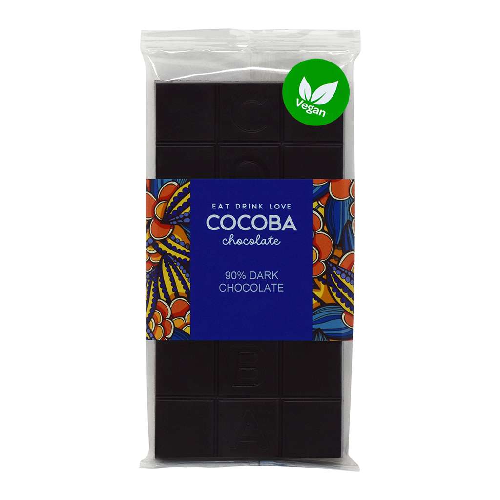 90% Dark Chocolate Bar