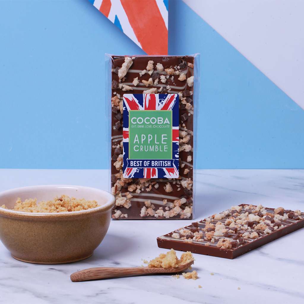 Apple Crumble Chocolate Bar - Image 2