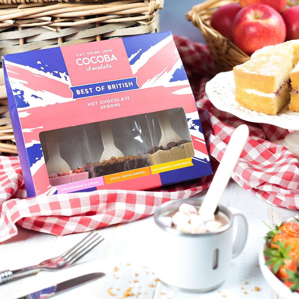 Best of British Hot Chocolate Spoon Set (3 spoons) - Image 2