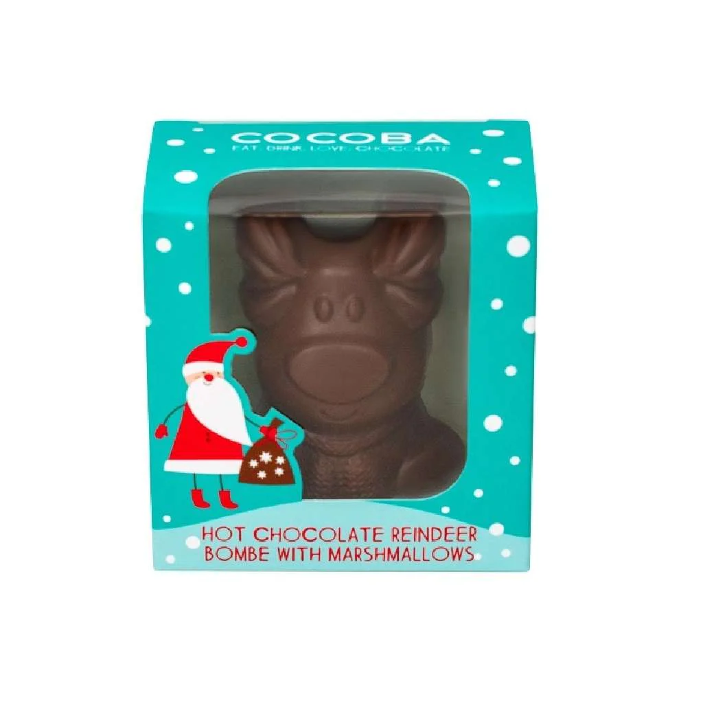 Christmas Reindeer Hot Chocolate Bombe (single)