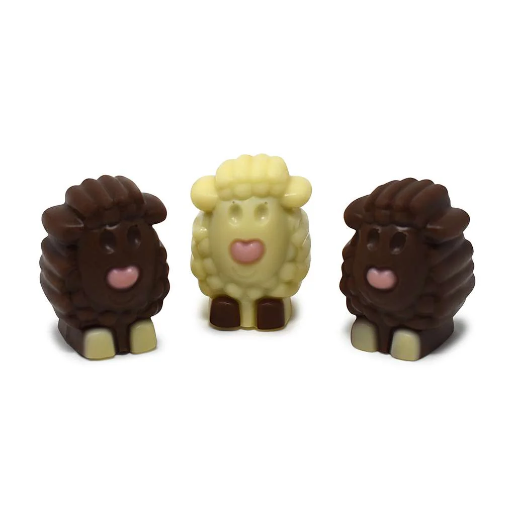Easter Chocolate Sheep Truffles (6 truffles) - Image 3
