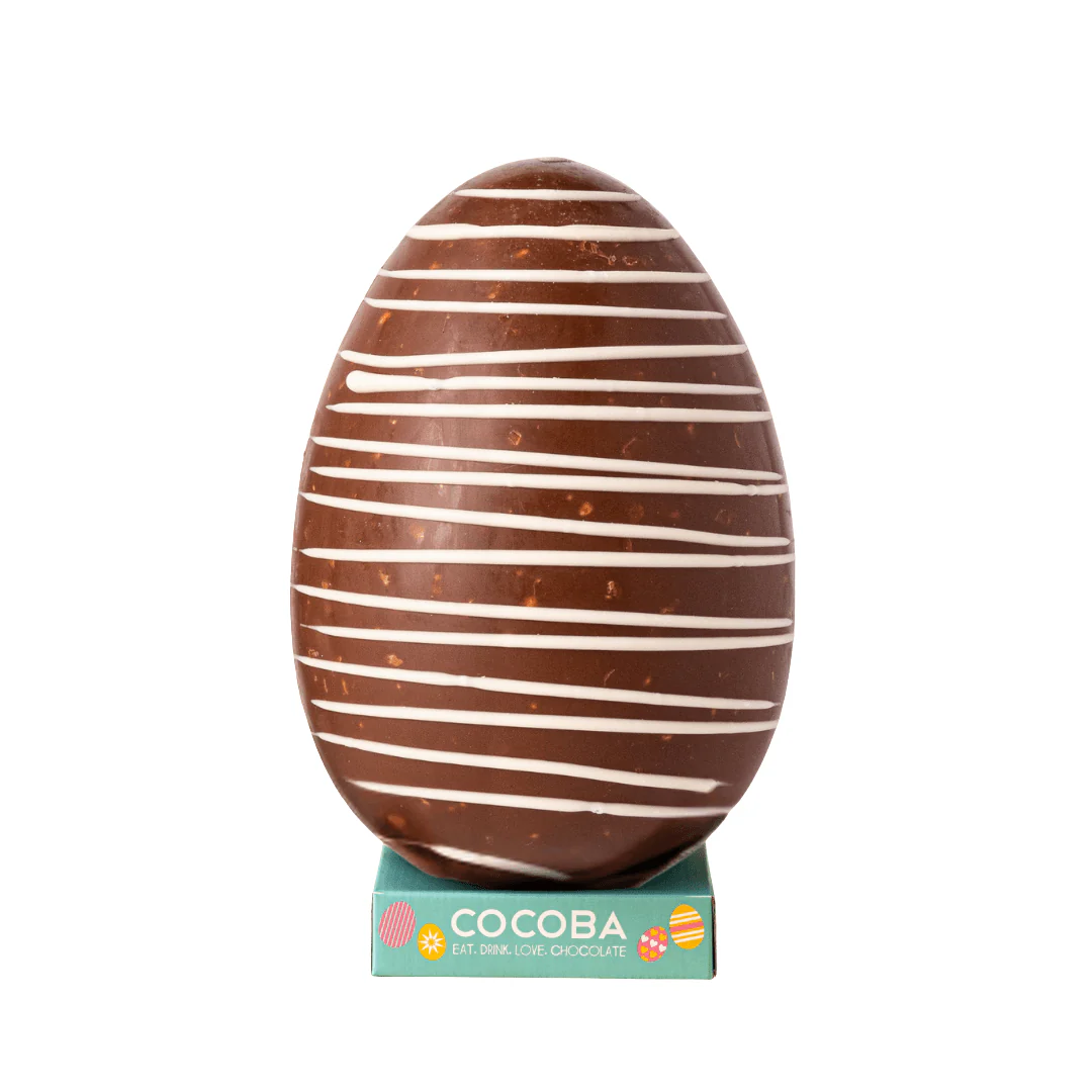 Giant Eggstraordinaire Creation - Toffee & Shortbread Pieces Easter Egg , 2kg - Image 3
