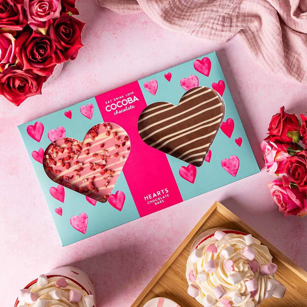Sharing Heart Chocolate Bars - Image 2
