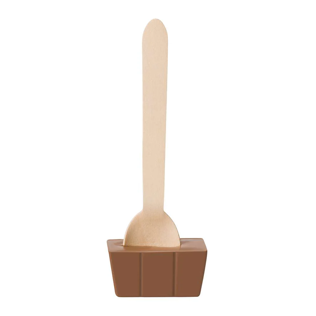 Milk Chocolate Hot Chocolate Spoon - Image 4