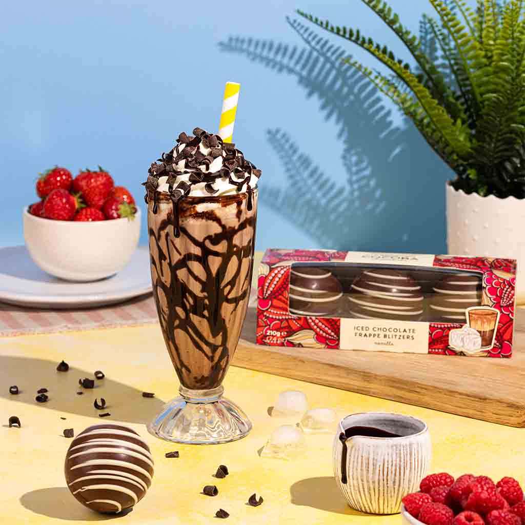 Iced Chocolate Frappe Blitzers with Vanilla Powder (3 blitzers) - Image 2