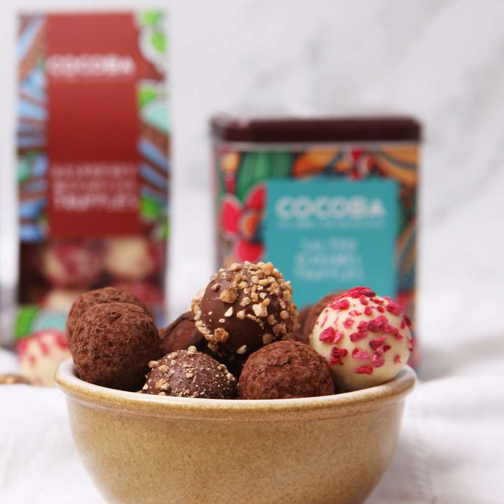 Raspberry and Marc de Champagne Truffles - Image 3