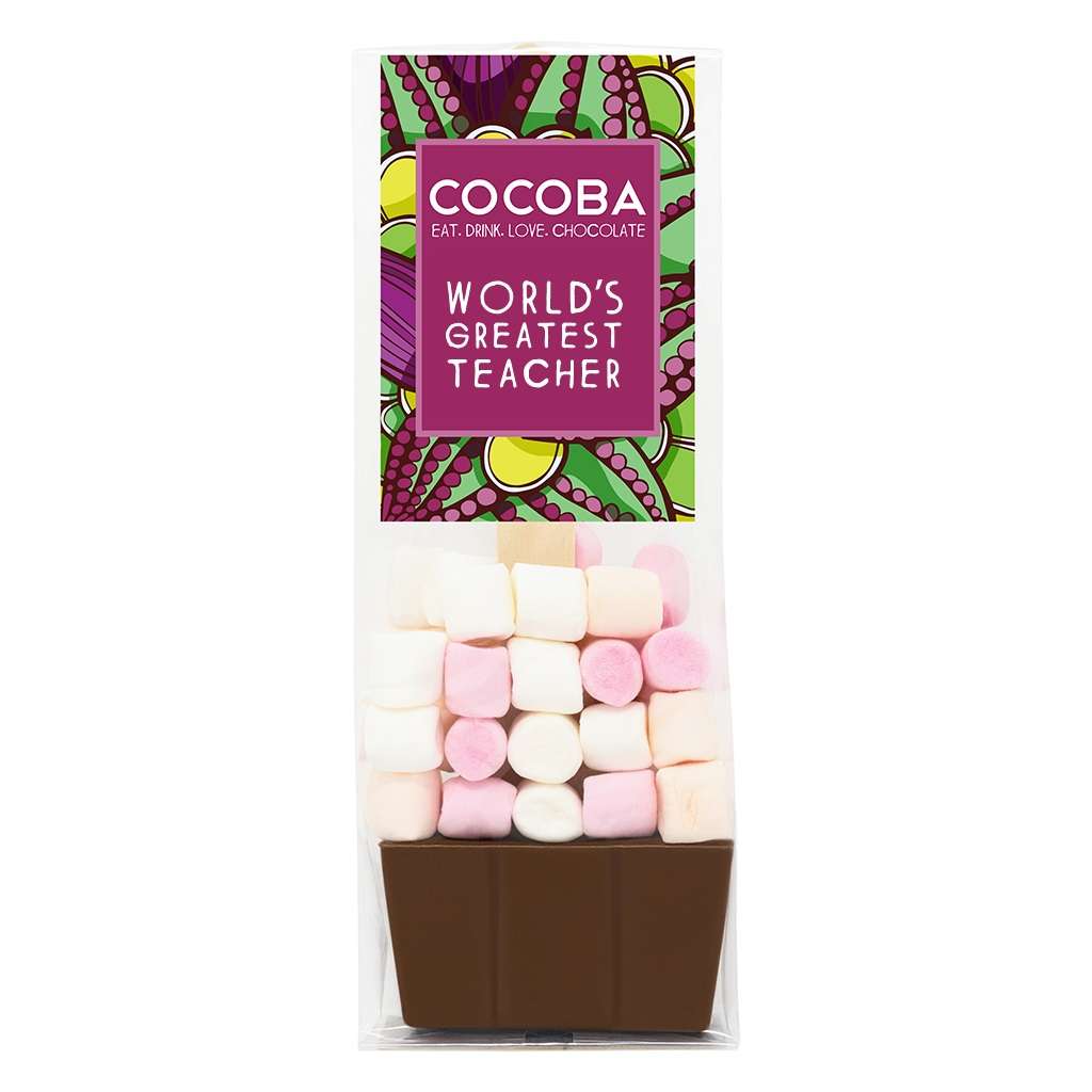 World's Greatest Teacher Hot Chocolate Spoon